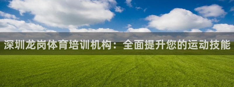 富联平台网站官网：深圳龙岗体育培训机构：全面提升您的