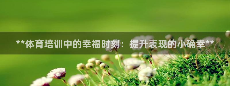 富联官网代理系列：**体育培训中的幸福时刻：提升表现