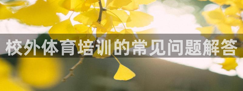 富联娱乐服务站：校外体育培训的常见问题解答