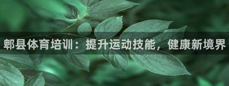 富联娱乐登录注册流程：郫县体育培训：提升运动技能，健